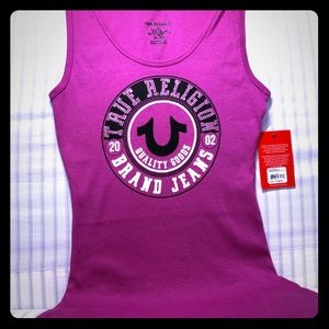 True Religion  Rhinestone Tank